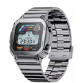 Smart Watch – Bluetooth Fitness Smartwatch Porodo Nomad - Silver