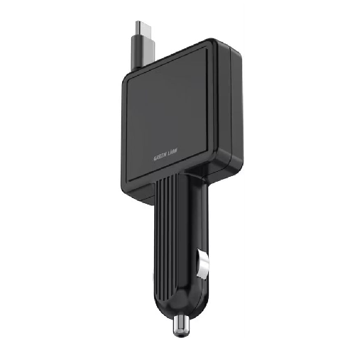 Green Lion Retractable 30W Car Charger