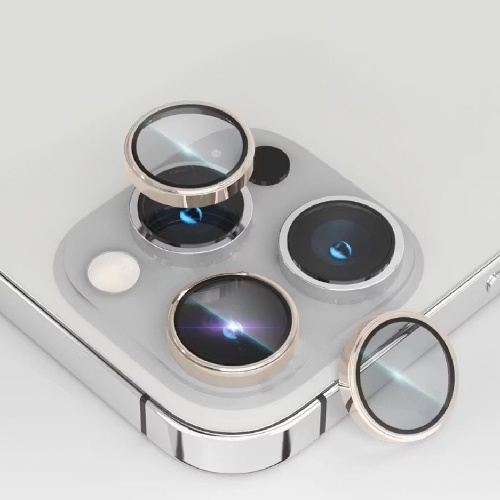 Levelo Lucent Trio 9h Camera Lens Protector Ip14 Pro/14 Pro Max - Gold