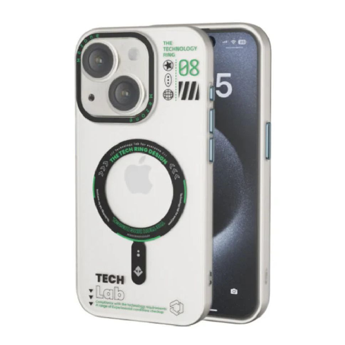 Mezone Tech Magnetic Case iPhone 15 - Black