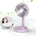 Folding Mirror Fan