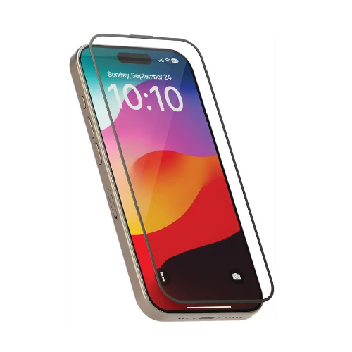 Levelo Full Screen Soft edge Twice-Tempered Glass For iPhone 15 Pro Max