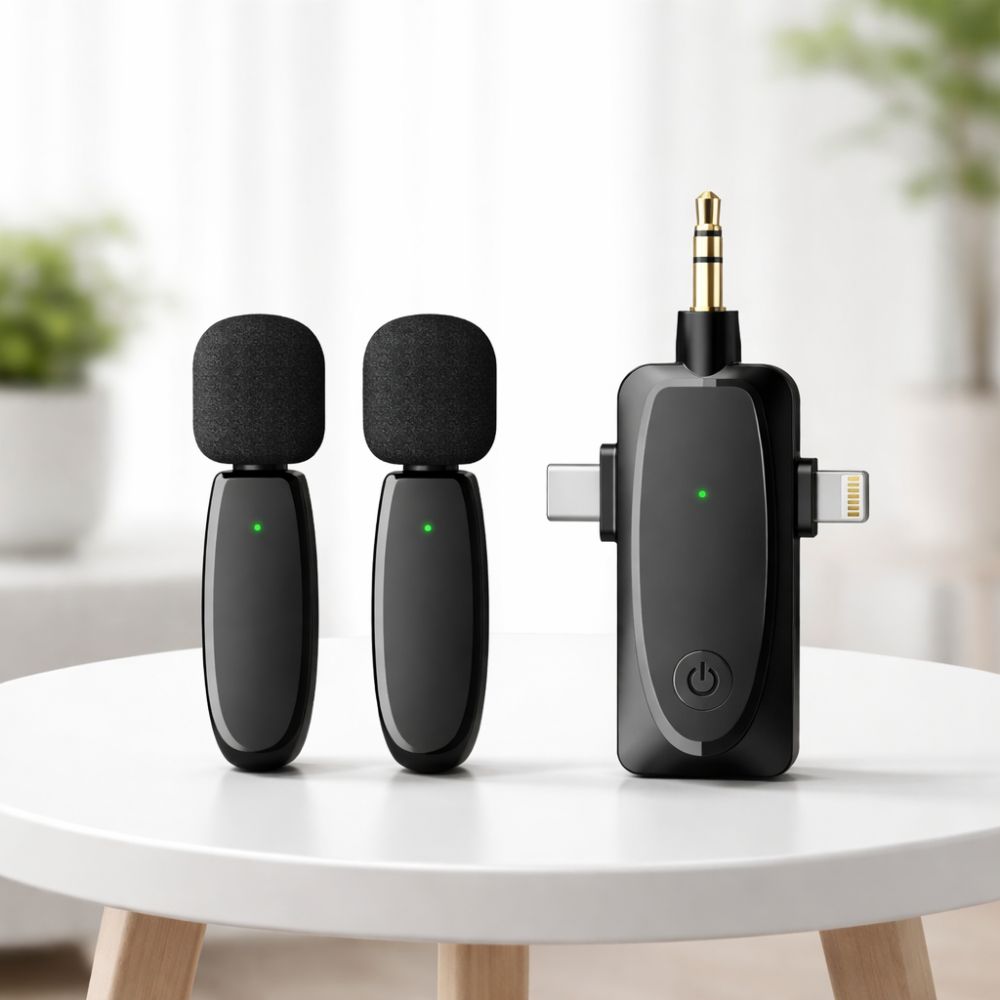 Wirless Microphone 3-IN-1