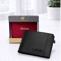 DeCardin Men’s Bi-Fold Wallet - Black