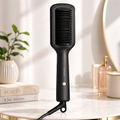 Porodo Electric Heated Hair Straightener Comb - Black