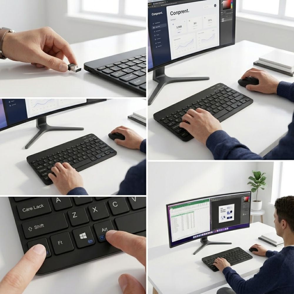 Mouse&keyboard Kit-black