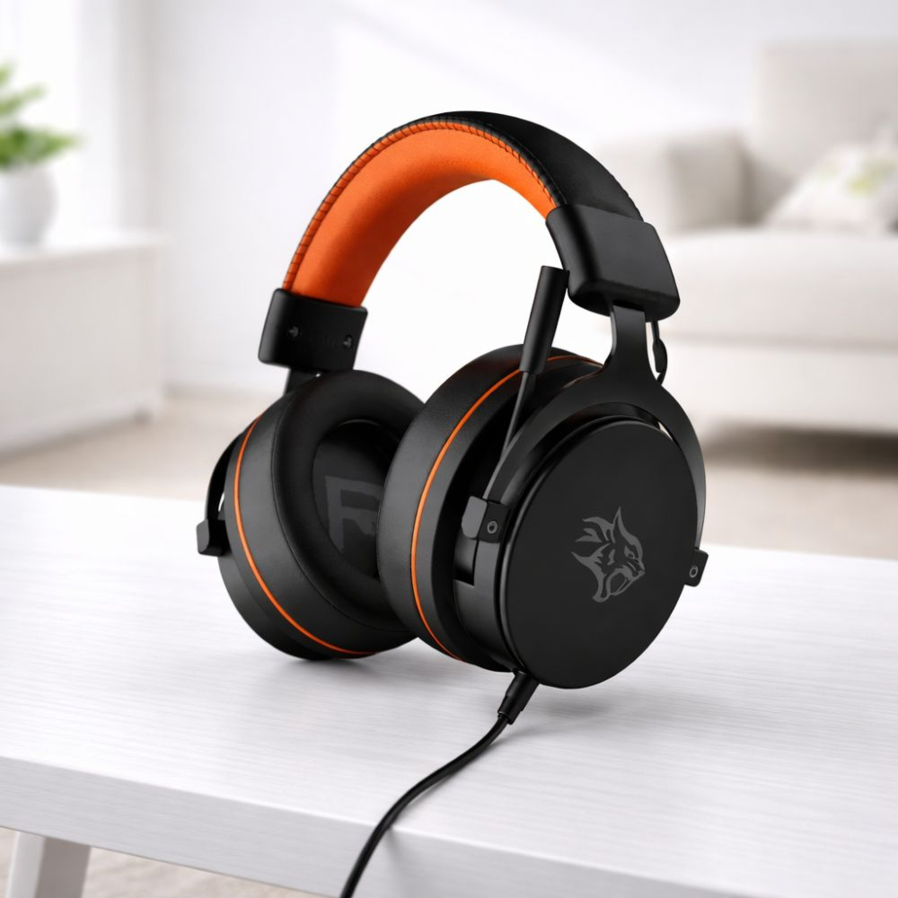 Porodo Gaming Headset with Mic RGB