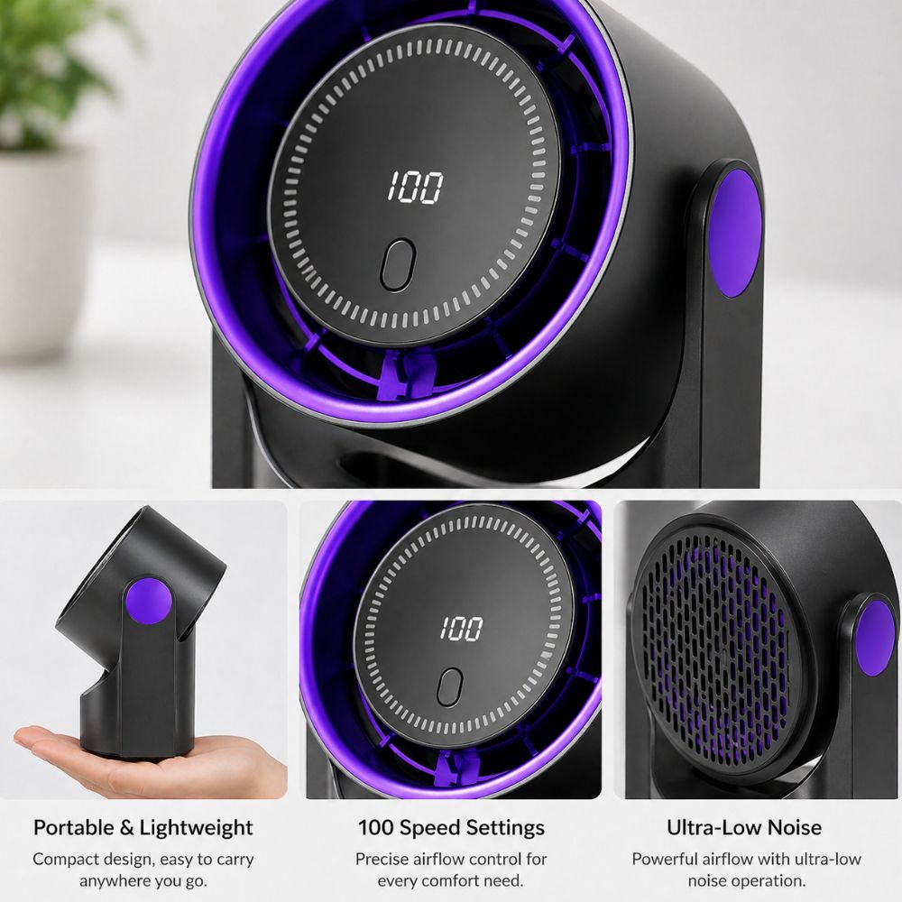 Circulating Desktop Fan