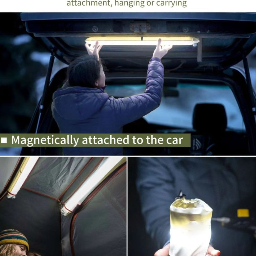 Ztarx Foldable Magnetic Fill Light for Car Camping USB Charging