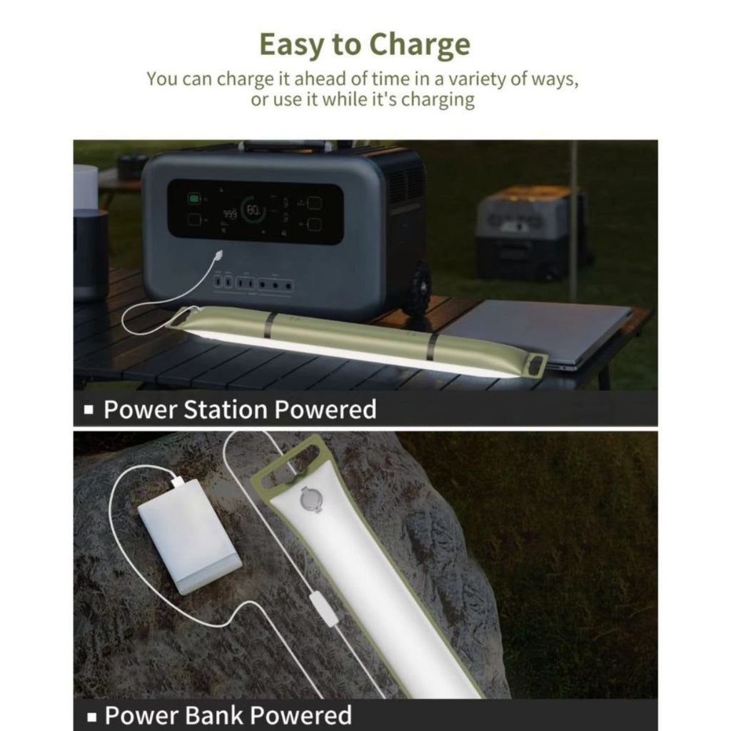 Ztarx Foldable Magnetic Fill Light for Car Camping USB Charging