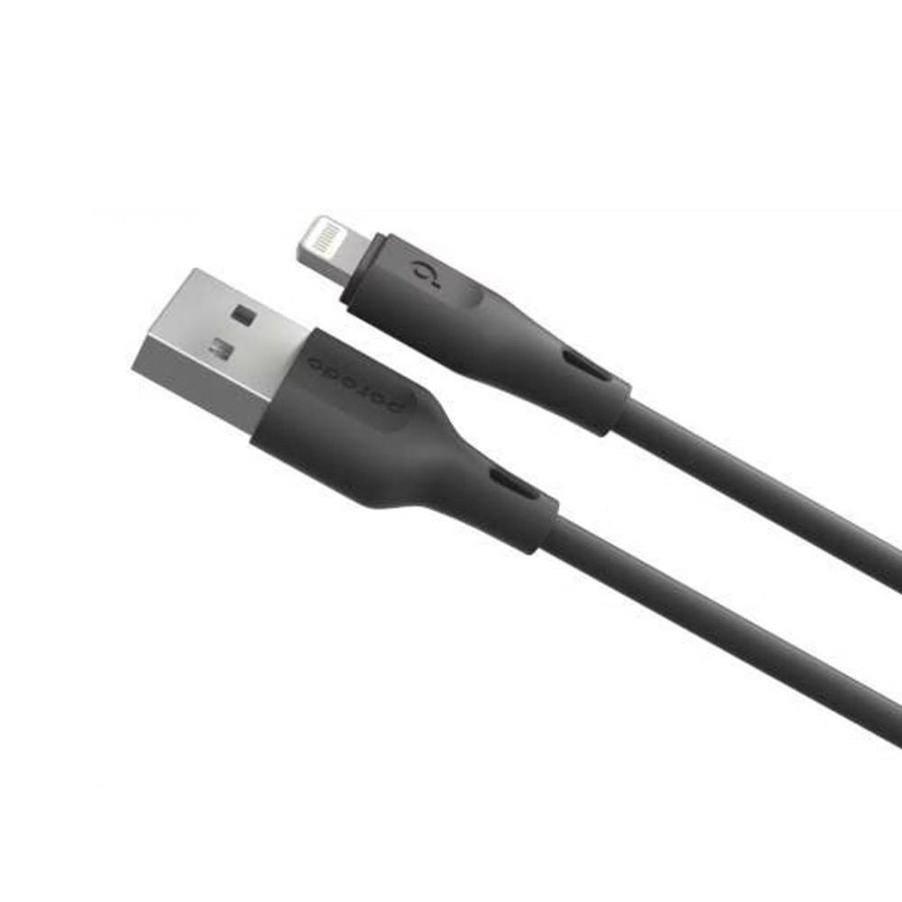 Porodo USB Cable Lightning Connector Durable Fast Charge and Data Cable (1.2M/4FT)