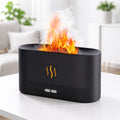 Flame Effect Essential Oil Diffuser - Black