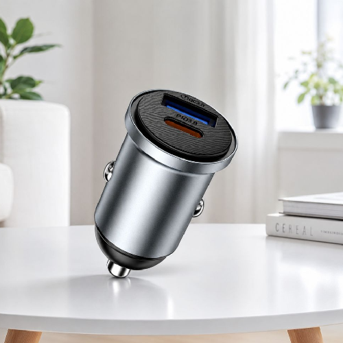 GEARMAX Nano Lite 35W USB-A + USB-C Fast Car Charger