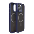 Levelo Magsafe Kayo iPhone 14 Pro Max Matte Back Case - Blue/Blue