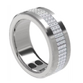 Porodo Smart Ring with Health Tracker Fitness Ring9(19.1mm) - Silver