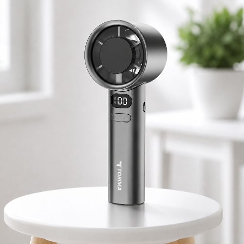 TORIMA F-21 Mini Fan Silver