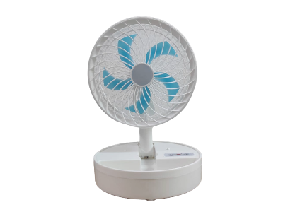 5 Blade Rechargeable Foldable Mini Table Fan - JR-555