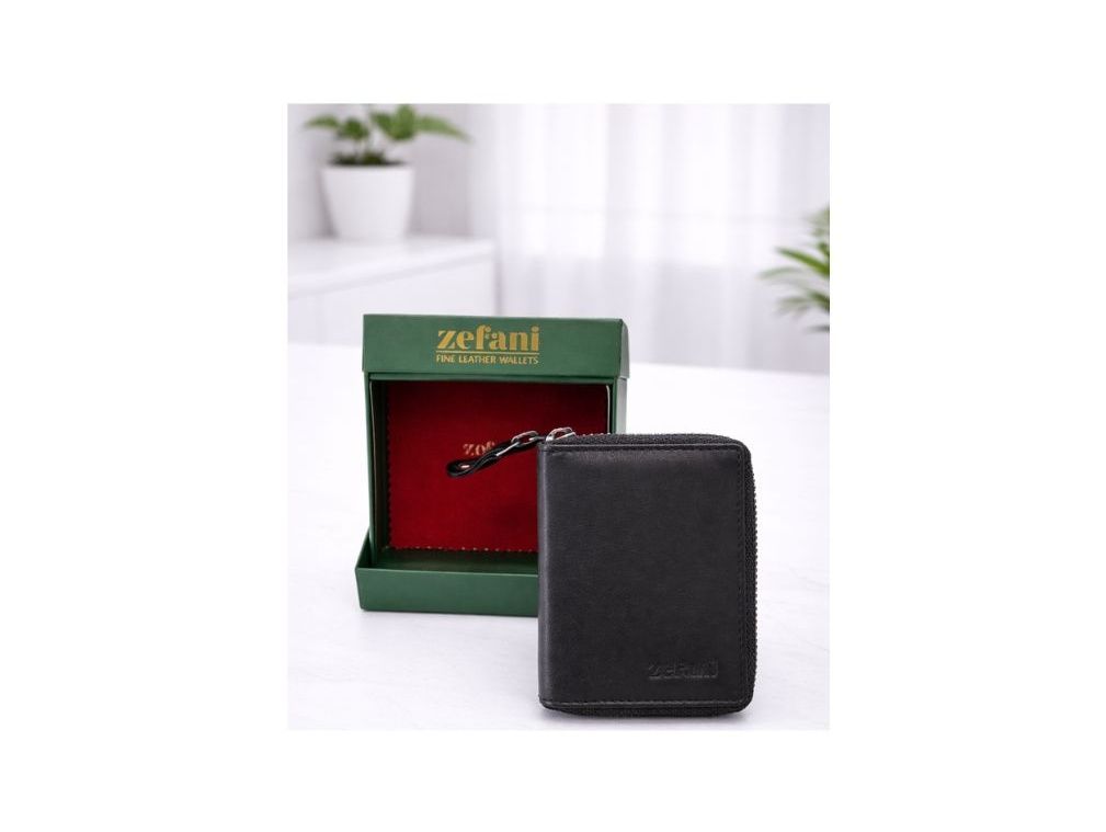 Black Buffalo Premium Leather Wallet - Black