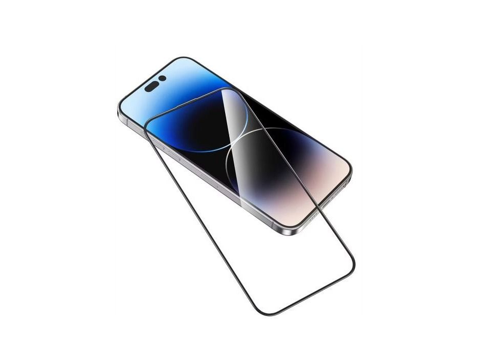 Green Lion 3D Silicone Plus Screen Protector for iPhone 15 Pro - Clear