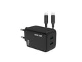 Green Lion 40W Dual PD Wall Charger With USB-C To USB-C Cable EU
