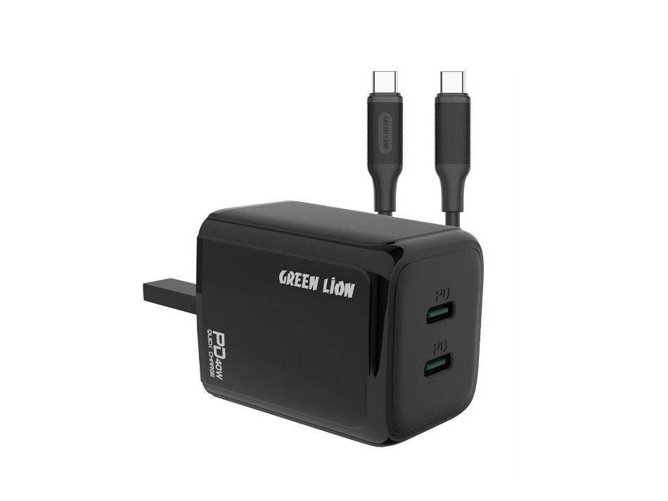 Green Lion 40W Dual PD Wall Charger