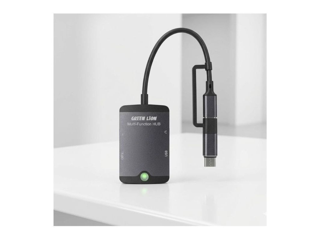 Green Lion 5 In 1 Mini MultiFunction Hub