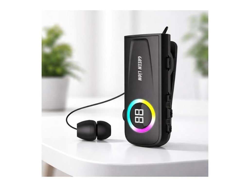 Wireless Bluetooth Headset – Mono – Green Lion Black