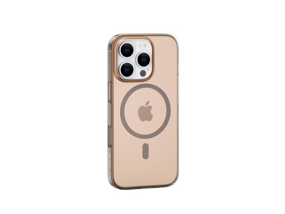 Green Lion MagSafe Delgado Case for iPhone 16 Pro- Desert Titanium