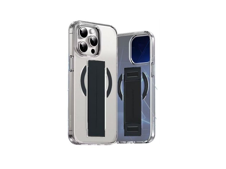Green Lion MagSafe Grip Case for iPhone 15 Pro -Black
