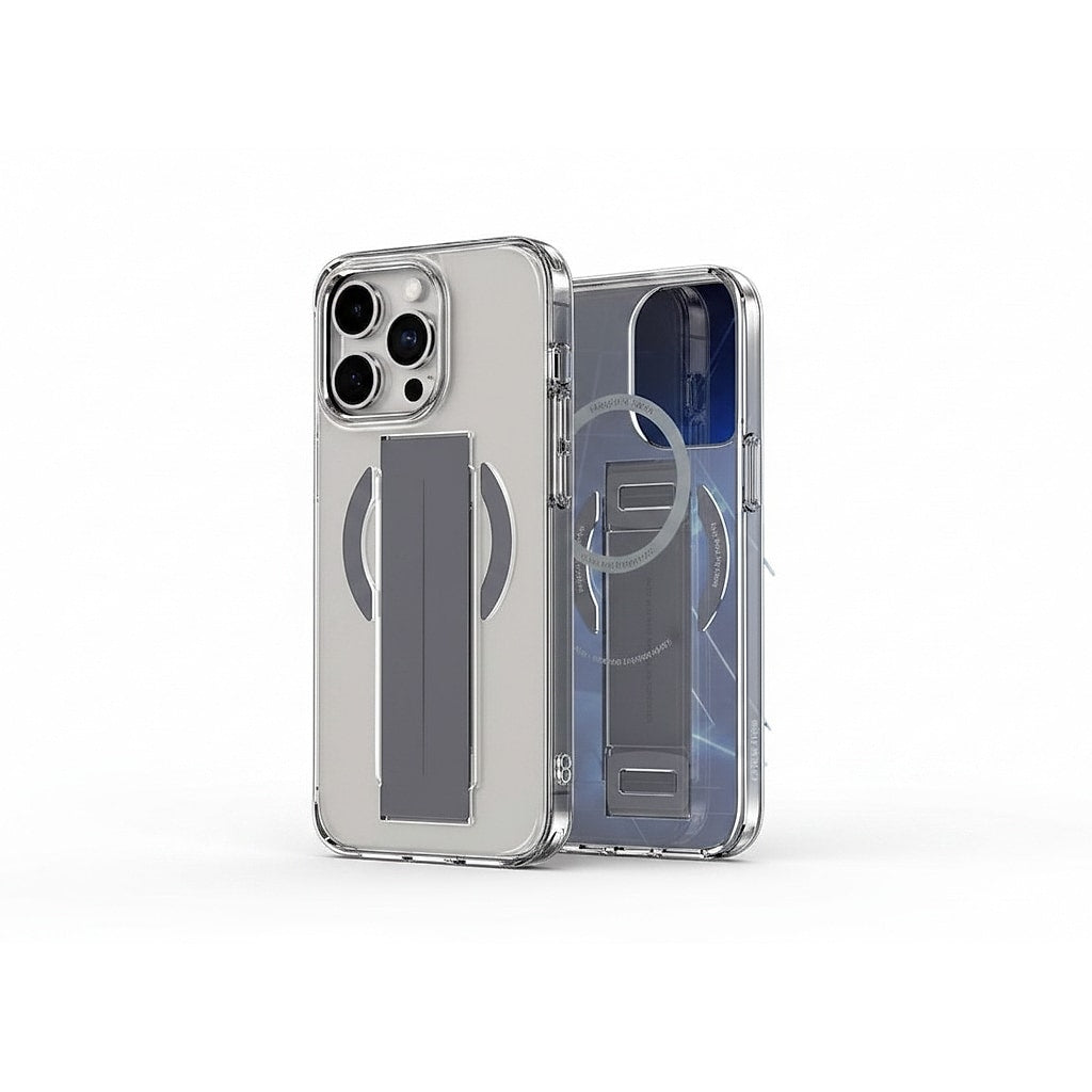 Green Lion MagSafe Grip Case for iPhone 15 Pro -Titanium
