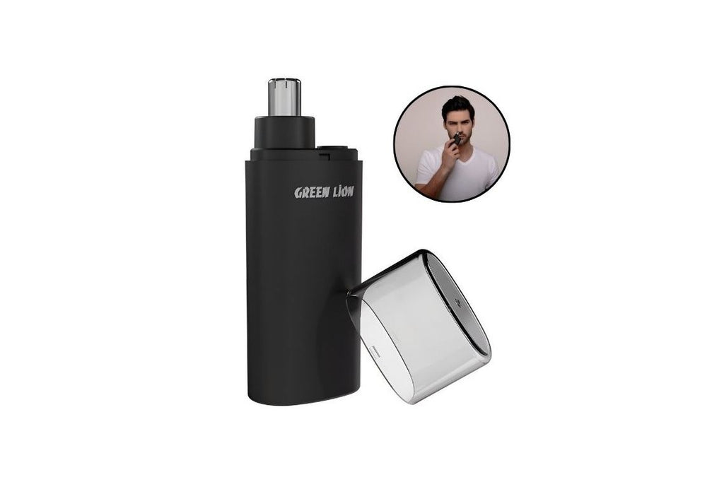 Nose & Ear Trimmer – Green Lion Nose Pro Hair Trimmer Black