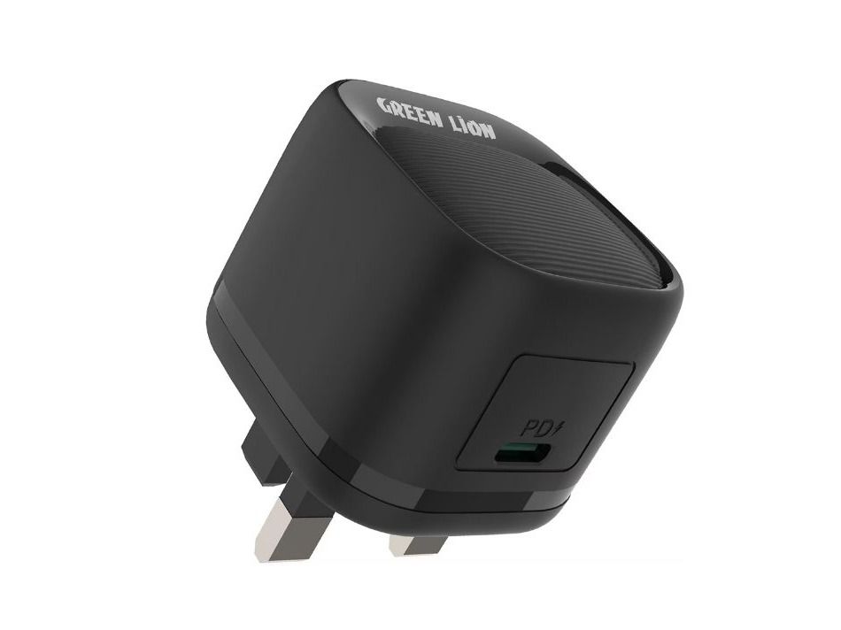 USB-C Wall Charger Adapter – 20W Fast Charger Green Lion