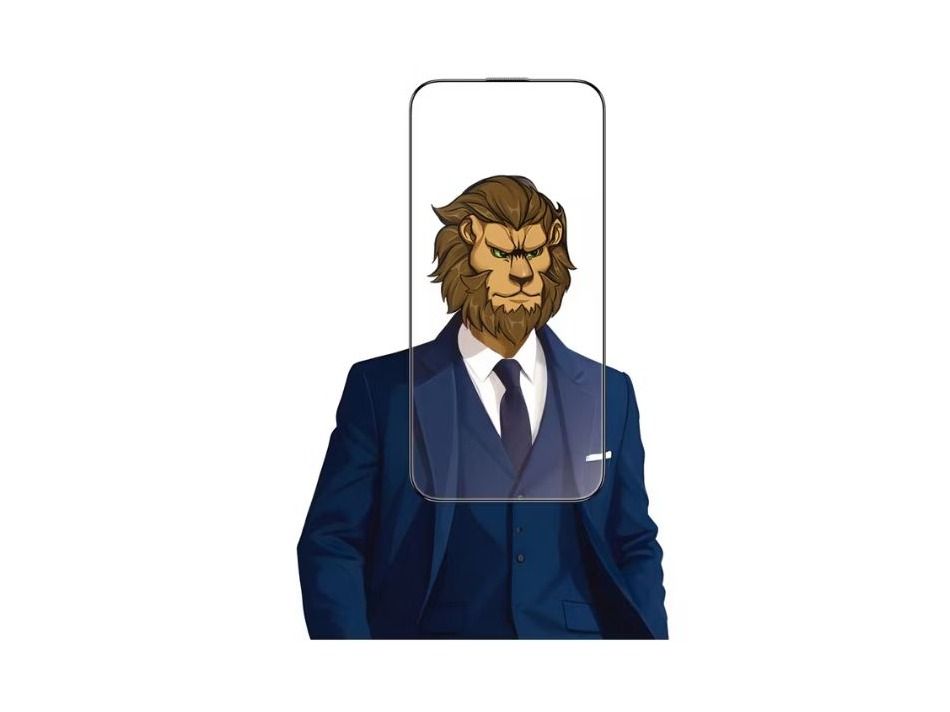 Green Lion Picasso 3D Glass With Alignment Tray iPhone 16 Pro Max