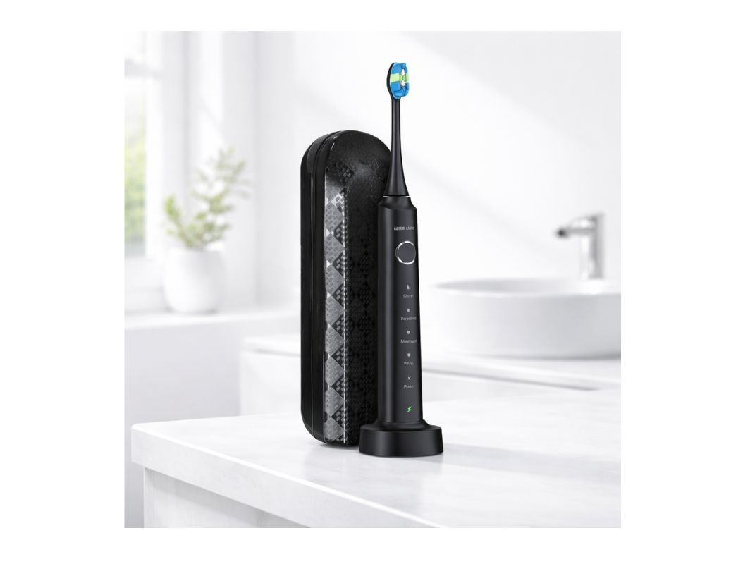 Electric Toothbrush – Rechargeable Toothbrush Green Lion