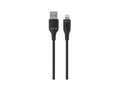Green Lion USB-A TO Lightning PVC Cable 30 CM - Black