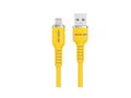 Green Lion USB-A TO Lightning Silicone Cable-Yellow