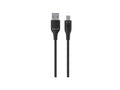 Green Lion USB-A TO USB-C PVC Cable 30 CM - Black