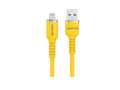Green Lion USB-A TO USB-C Silicone Cable-Yellow