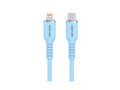 Green Lion USB-C TO Lightning Silicone Cable-Blue