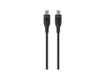 Green Lion USB-C TO USB-C PVC Cable 1M - Black