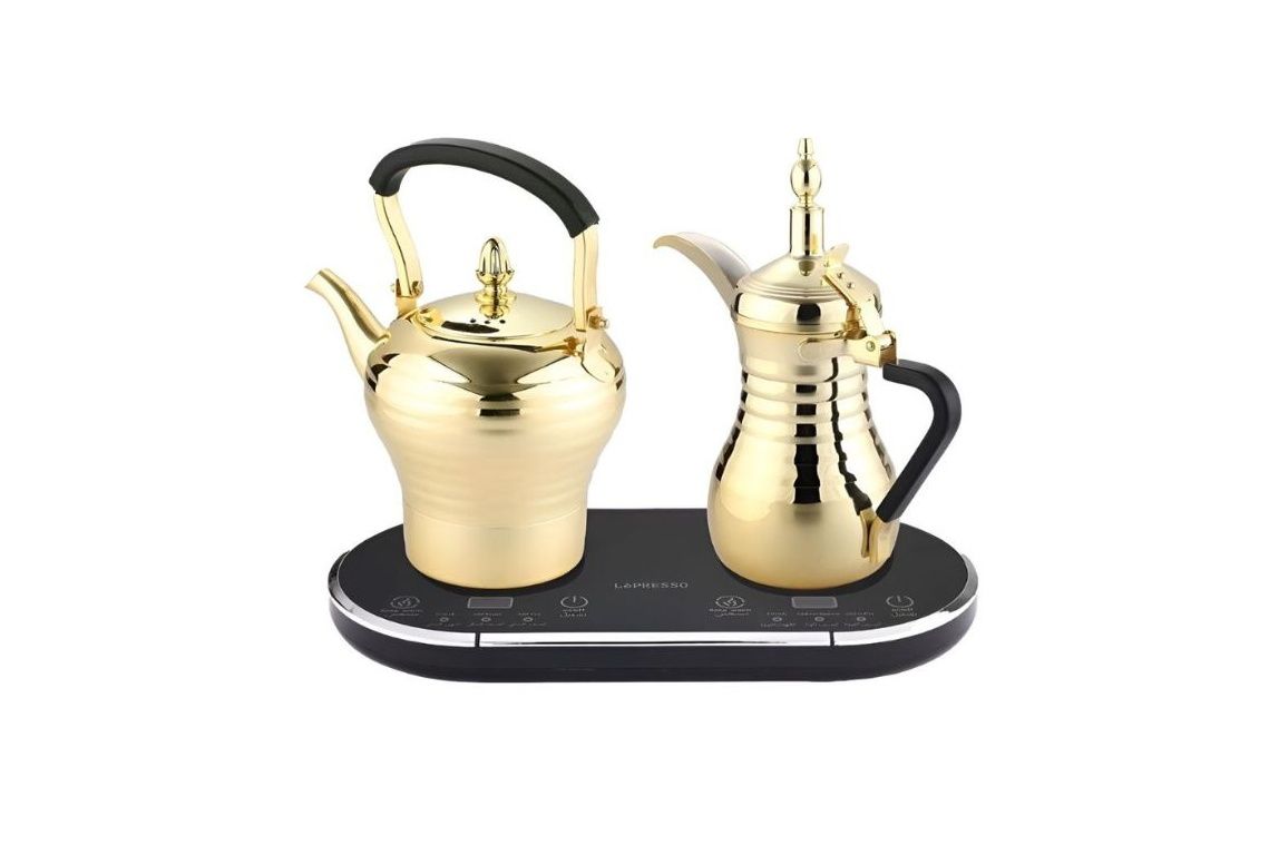 LePresso Electrical Arabic Coffee and Tea Maker 1600W - Gold