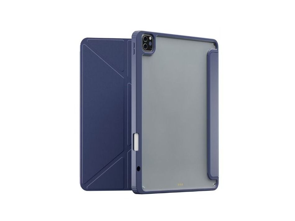 Levelo Conver Clear Back Hybrid Case for iPAD Pro 11-Blue