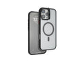 Levelo Elio PC Case with Camera Ring Stand for iPhone 16 Pro Max - Black