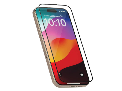 Levelo Full Screen Anti-Static Twice-Tempered Glass For iPhone 15 Pro