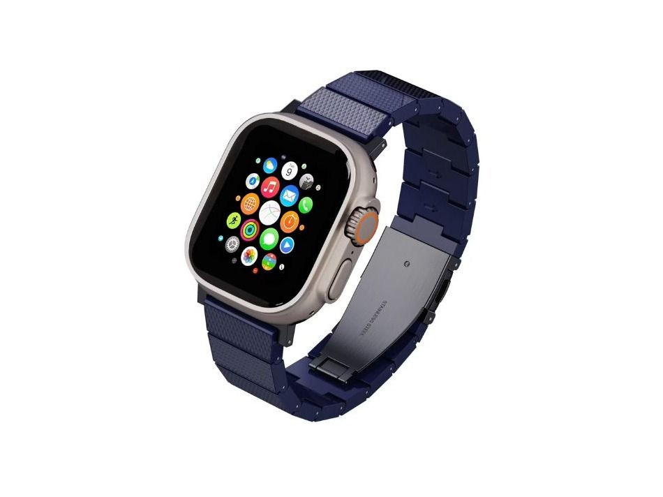 Levelo Fusion Resin Strap For Apple Watch 49MM - Blue