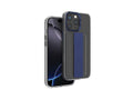 Levelo Graphia Imd Silicone Grip Case For Iphone 16 Pro-blue