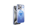 Levelo Hearts Magsafe Case For iPhone 16 Pro-Blue