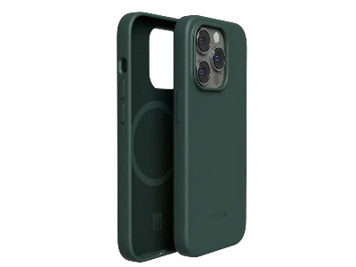 Levelo Iris Magsafe Liquid Silicone Case For iPhone 14 Pro - Dark Green