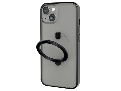 Levelo MagSafe Ringo Multi-Functional Kickstand Case For iPhone 14 Black