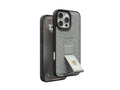 Levelo Morphix Cuero Gripstand Case For iPhone 16 Pro-Grey